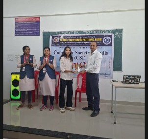 MVPS’S Rajarshi Shahu Maharaj Polytechnic’s Department of Computer Technology has organized an informative guest lecture on “Database Administration and Database Management in IT Industries” on 4th August 2026.