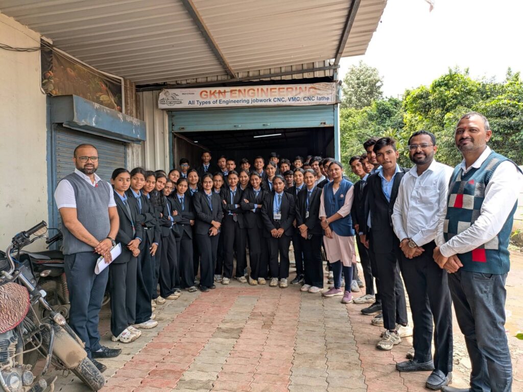 MVPS’s Rajarshi Shahu Maharaj Polytechnic’s Mechanical Engineering Department has organized an Industrial visit at GKN Engineering MIDC Mohadi, Nashik  for Second Year students of Mechanical Engineering,on 04th  August 2026.
