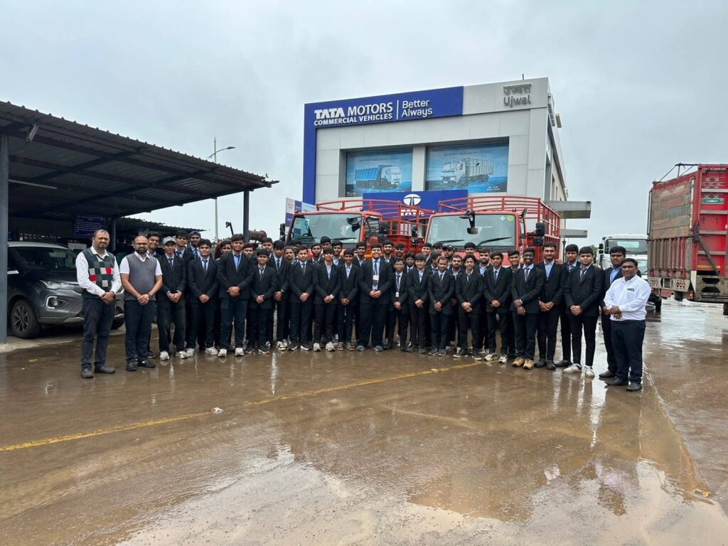 MVPS’s Rajarshi Shahu Maharaj Polytechnic’s Mechanical Engineering Department has organized an Industrial visit at Tata Motors Ujwal Automotive Pvt.Ltd Adgaon, Nashik  for Second Year students of Mechanical Engineering,on 04th  August 2026.