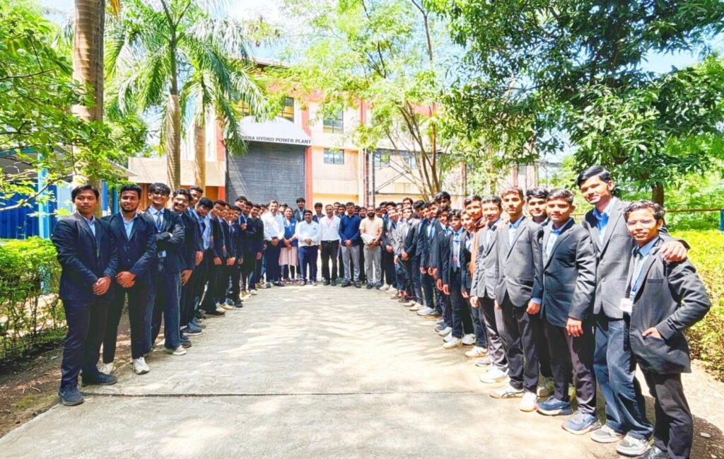 MVPS’s Rajarshi Shahu Maharaj Polytechnic, Nashik, Department of Mechanical Engineering successfully organized an Industrial Visit to Darna Hydro Power Plant-DLZ, Igatpuri, Nashik, on 11th September 2026.