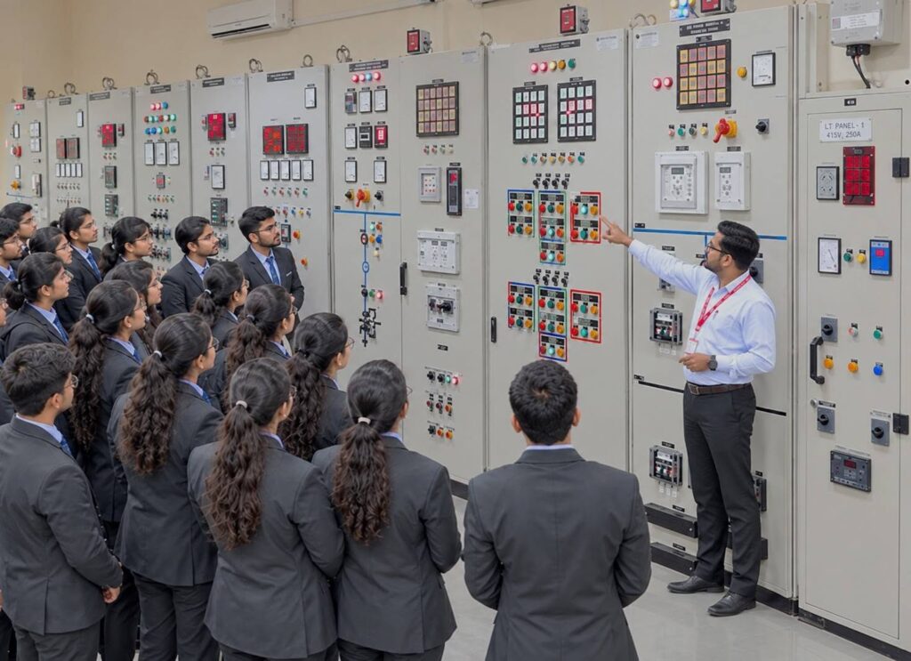 MVPS’s Rajarshi Shahu Maharaj Polytechnic, Nashik, Department of Mechanical Engineering successfully organized an Industrial Visit to Darna Hydro Power Plant-DLZ, Igatpuri, Nashik, on 11th September 2026.